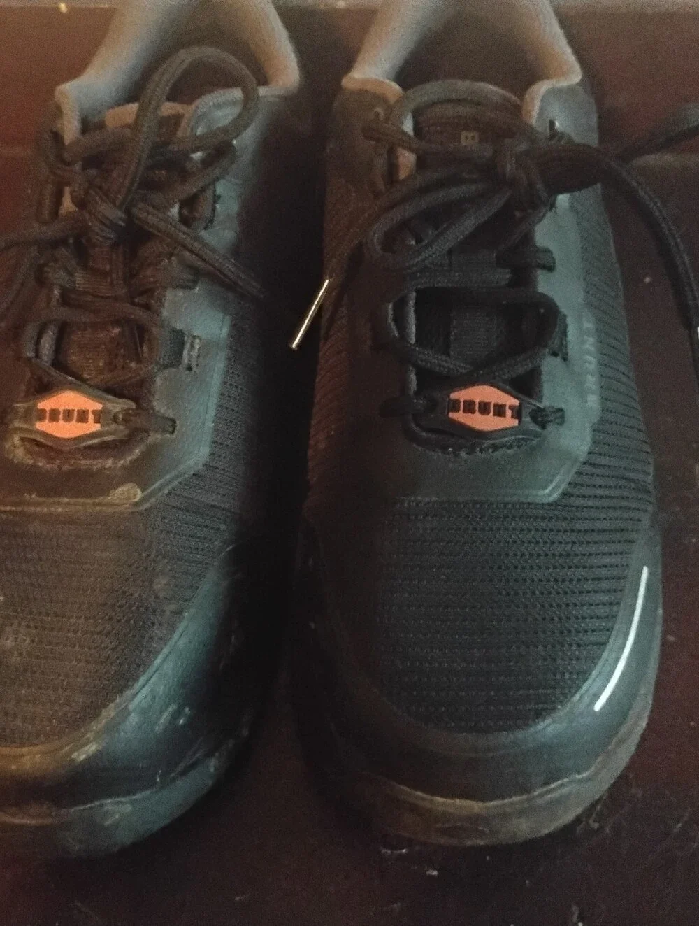 BRUNT 'Rivas Comp Toe' Black Safety Work Shoes - Men’s Size 6.5 Medium - Picture 3 of 12